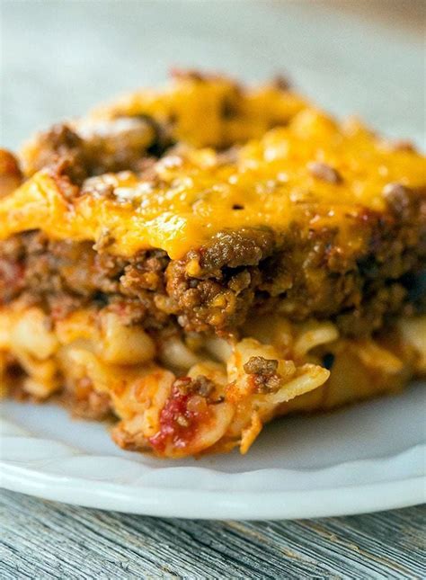 pioneer woman casseroles with ground beef